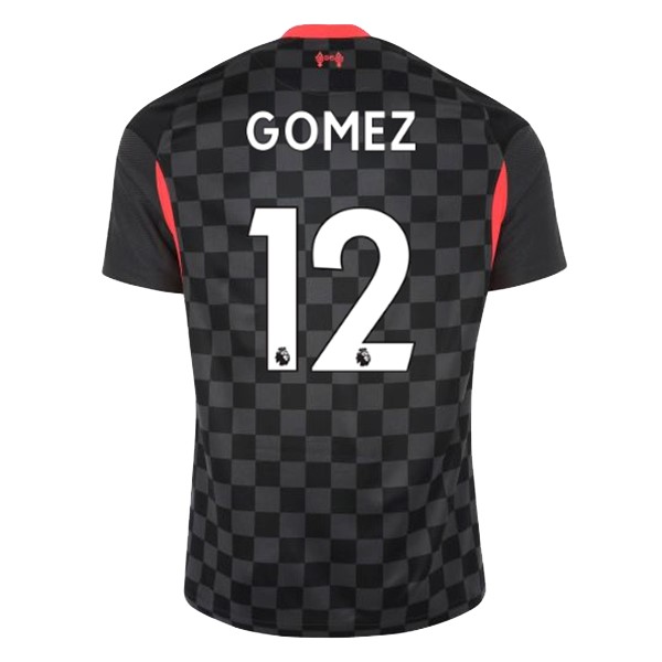 Maglia Liverpool NO.12 Gomez Third 20/21 Nero